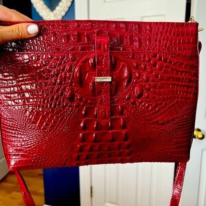 Breathtaking Red Brahmin Crossbody